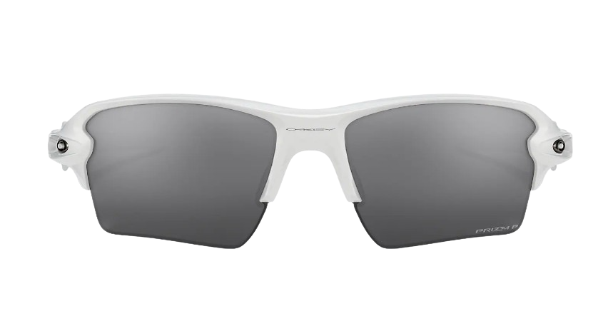 Oakley Flak 2.0 XL Sunglasses OO9188-7659 White | Prism Black Polarized