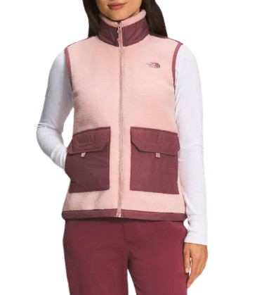 Red north 2025 face vest womens