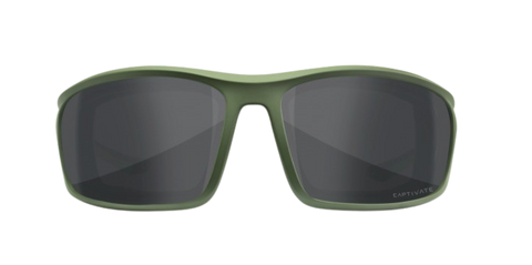 Wiley X Grid CCGRD08 Matte Utility Green Frame | Captivate Polarized Grey Lens