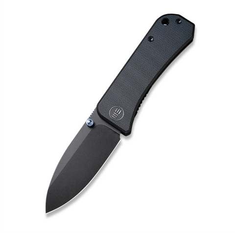WE KNIFE Banter 2004B Black G10 Handle | Black Stonewashed CPM S35VN Blade