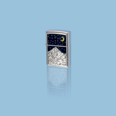Zippo 48632 Mountains Emblem Lighter