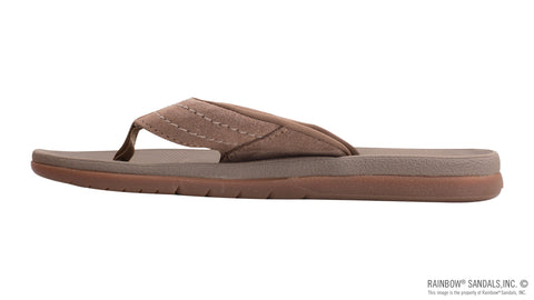 Rainbow Sandals Men's East Cape - Molded Rubber with Natural Suede Strap