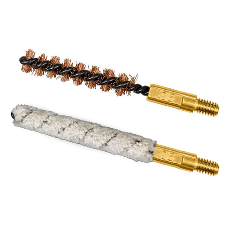 Otis 6mm/.243 Caliber Bore Brush/Mop Combo Pack