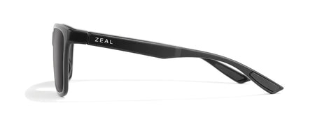 Zeal Campo 11664 Matte Black Frame | Dark Grey Polarized Lenses