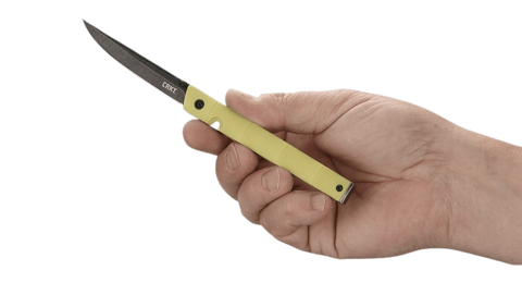 CRKT CEO Bamboo Yellow 7096YGK