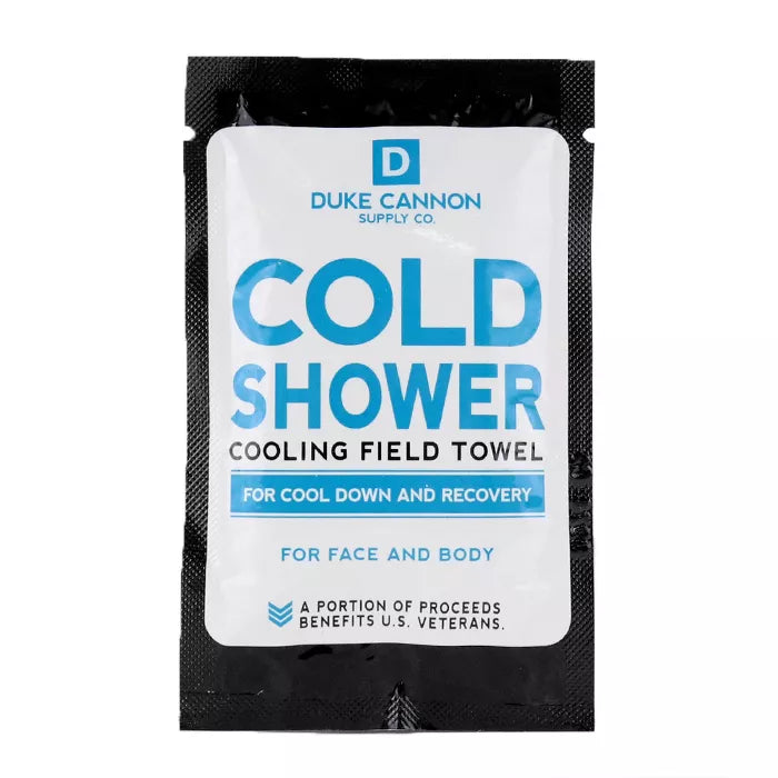 Duke Cannon Cold Shower Towel Individual Wipes