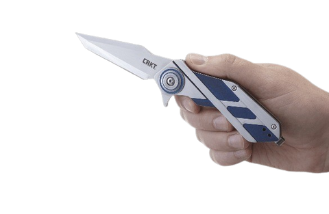 CRKT Deviation Silver Blue #2392