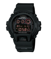 G-Shock DW-6900MS-1CU Black DIGI Resin with Reverse LCD