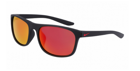 Nike Endure CW4650-010 Black/University Red Frame | Grey with Red Mirror Lens