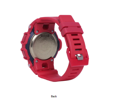 G-Shock GBA-900RD-4ACR AD Resin BT Step Tracker Black/Red