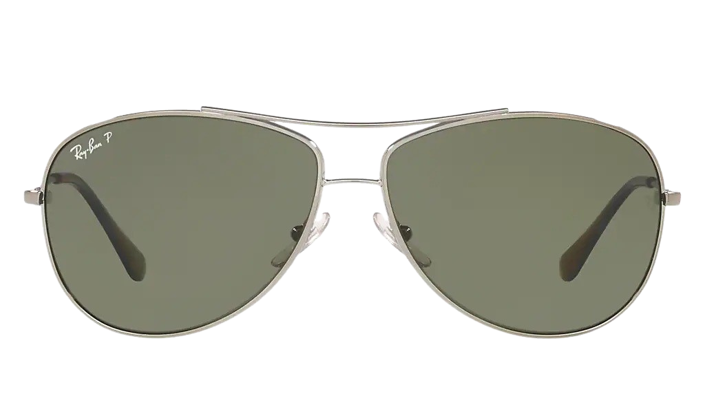 Ray-Ban RB3293 004/9A Grey Frame | Green Polarized Lens Ray-Ban RB3293 004/9A Grey Frame | Green Polarized Lens