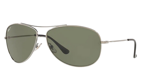 Ray-Ban RB3293 004/9A Grey Frame | Green Polarized Lens