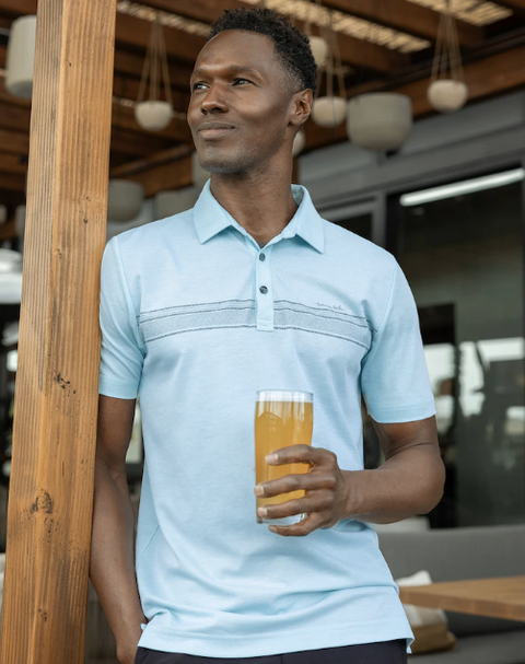 Travis Mathew Men's Hole Card Polo