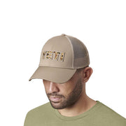 YETI Camo Logo Badge Trucker Hat