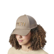 YETI Camo Logo Badge Trucker Hat