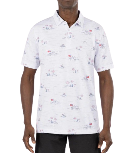 Travis Mathew Men's Lake Break Polo