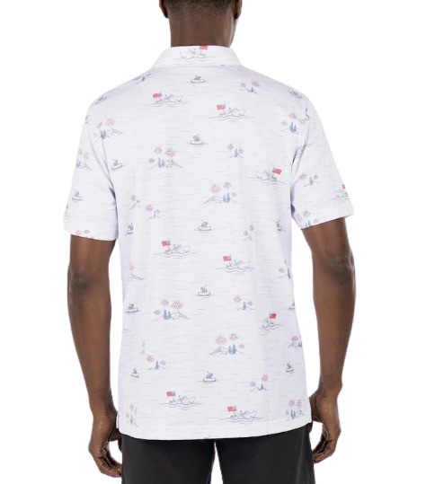 Travis Mathew Men's Lake Break Polo