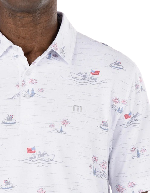 Travis Mathew Men's Lake Break Polo