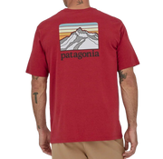 Patagonia Men's Line Logo Ridge Pocket Responsibili-Tee