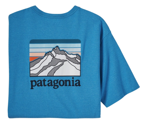 Patagonia Men's Line Logo Ridge Pocket Responsibili-Tee