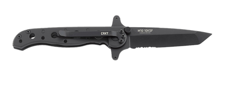 CRKT Carson M16 EDC Tanto Black w/ Triple Point Serration #M16-10KSF