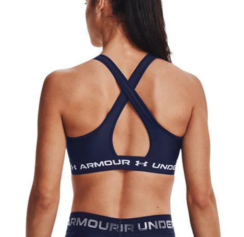 Under Armour Women's Mid Crossback Sports Bra