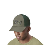 YETI Camo Logo Badge Trucker Hat