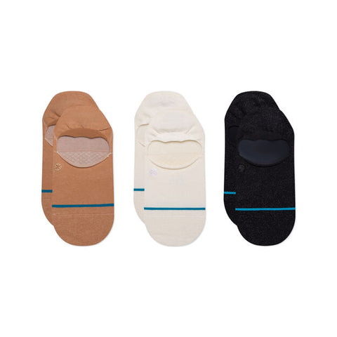 Stance Muted No Show Socks - 3 Pack