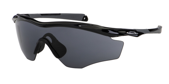 Oakley M2 Frame XL OO9343-01 Polished Black Frame | Grey Lens