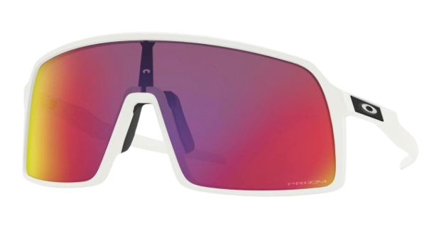 Oakley Sutro OO9406-06 Matte White Frame | Prizm Road Lens
