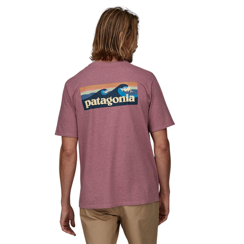 Patagonia Men's Boardshort Logo Pocket Responsibili-Tee