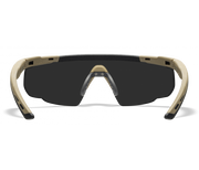 Wiley X Saber Advanced 308T Matte Tan 499 Frame | Grey/Clear/Light Rust Lens