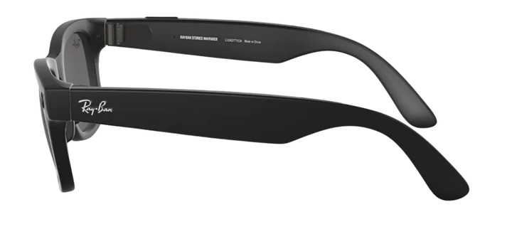 Ray-Ban Stories Wayfarer RW4002 Matte Black Frame | Dark Grey Lens