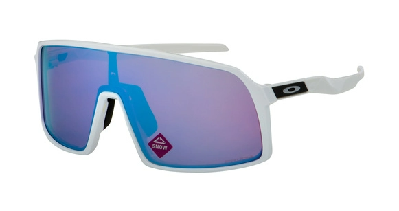 Oakley Sutro Sunglasses OO9406-2237 Polished White | Prizm Snow Sapphire Lens