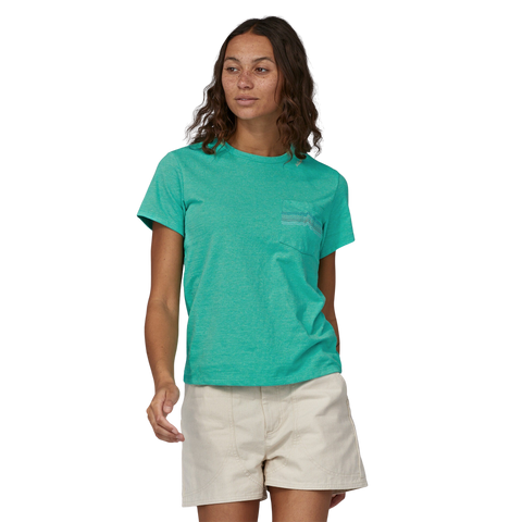 Patagonia Women's Ridge Rise Stripe Pocket Responsibili-Tee