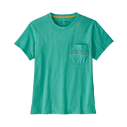 Patagonia Women's Ridge Rise Stripe Pocket Responsibili-Tee