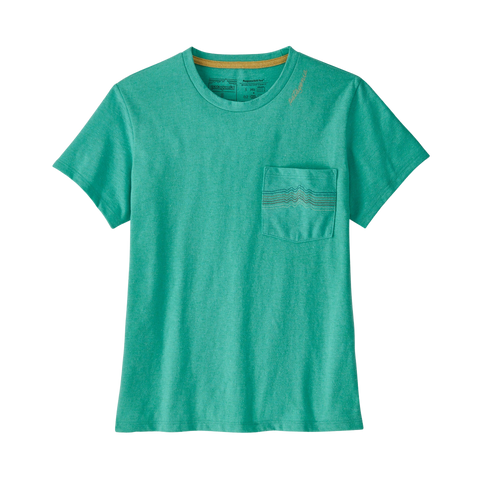 Patagonia Women's Ridge Rise Stripe Pocket Responsibili-Tee