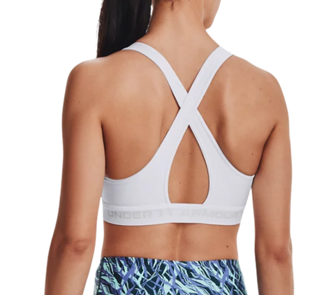 Under Armour Women's Mid Crossback Sports Bra