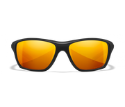 Wiley X Aspect ACASP04 Matte Black Frame | Captivate Polarized Bronze Mirror Lens