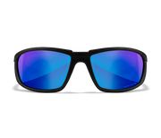 Wiley X Boss CCBOS09 Matte Black Frame | Captivate Polarized Blue Mirror Lens