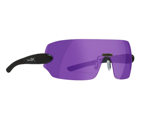 Wiley X Detection 1205 - 5 Lens Kit Black Frame | Clear/Yellow/Orange/Purple/Copper Lens