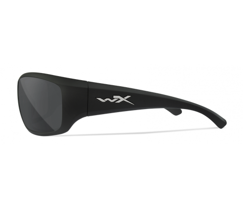 Wiley X Omega ACOME08 Matte Black Frame | Captivate Polarized Grey Lens