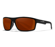 Wiley X Peak ACPEA02 Matte Black Frame | Captivate Polarized Copper Lens