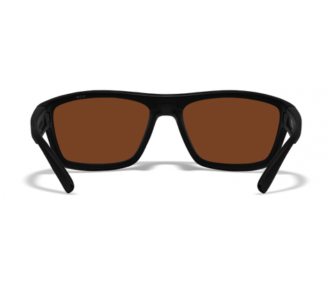 Wiley X Peak ACPEA02 Matte Black Frame | Captivate Polarized Copper Lens