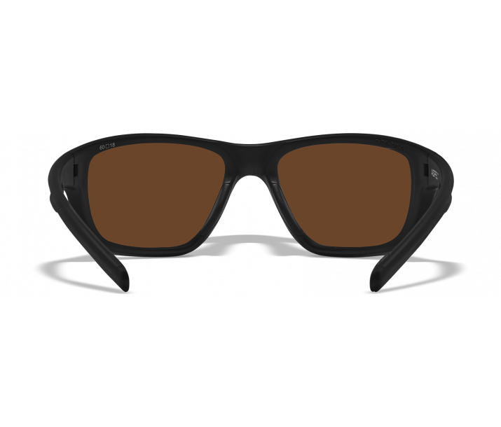 Wiley X Aspect ACASP17 Matte Black Frame | Captivate Polarized Green Mirror Lens